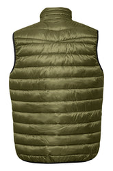 Gilet Blend S/M Matelassé Couleur Olive